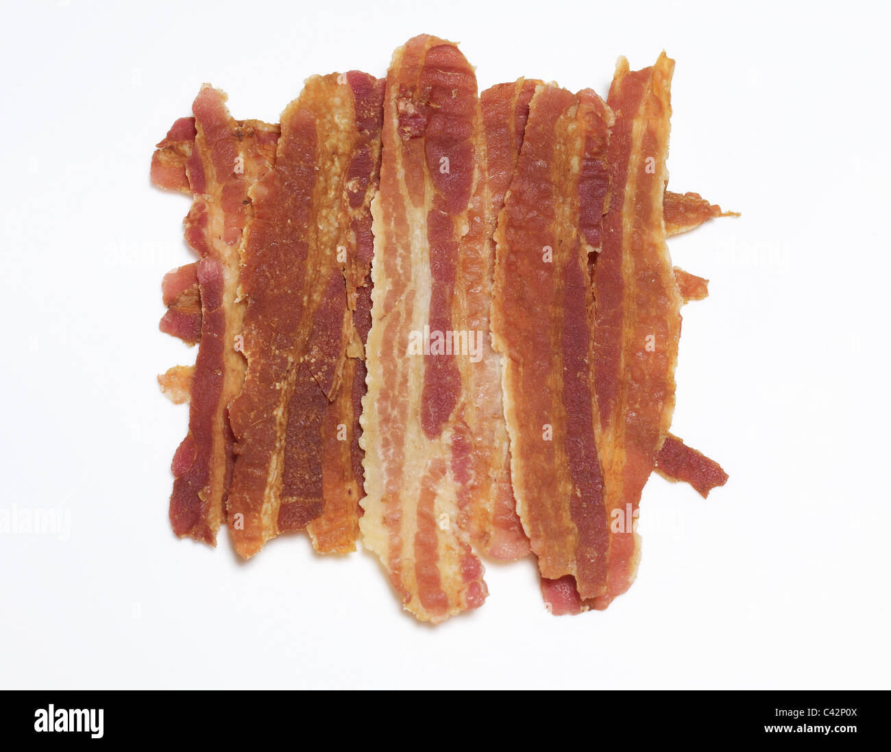 Bacon rashers Stock Photo