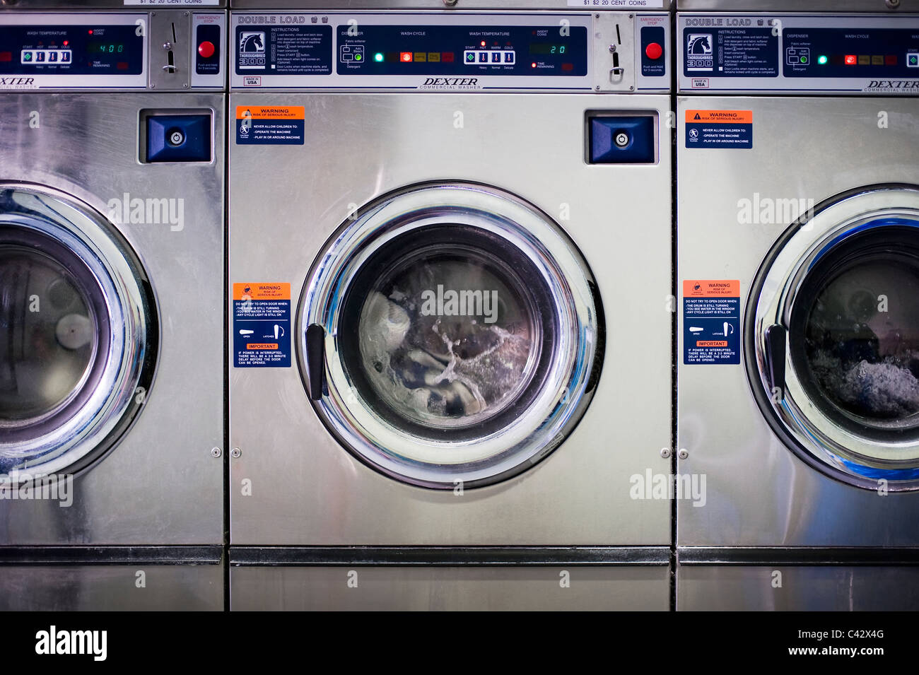Washing machines Stock Photo