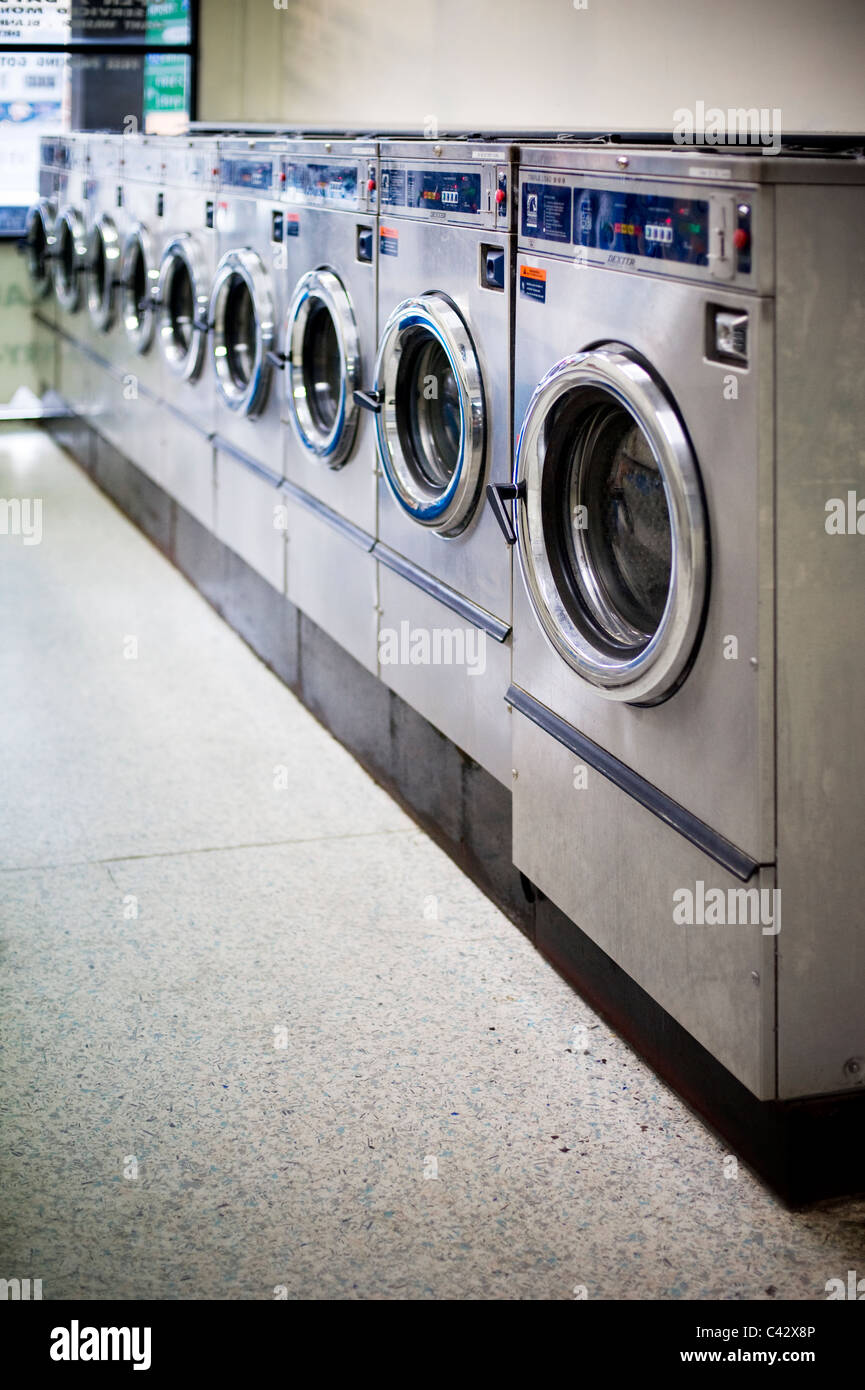 Laundromat Dryers High Resolution Stock Photography and Images Alamy