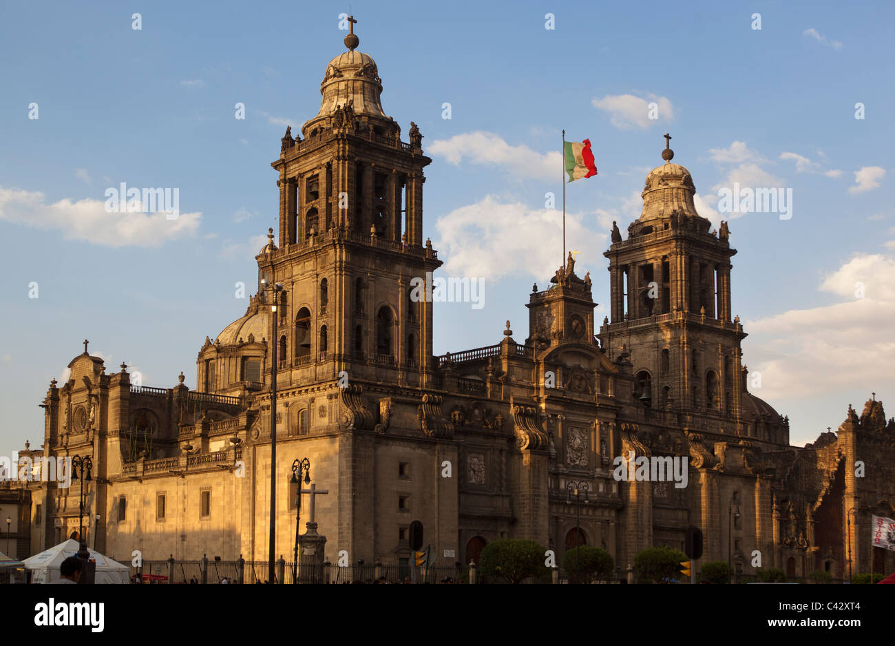 Metropolitan Cathedral Mexico City Mexico Stock Photo