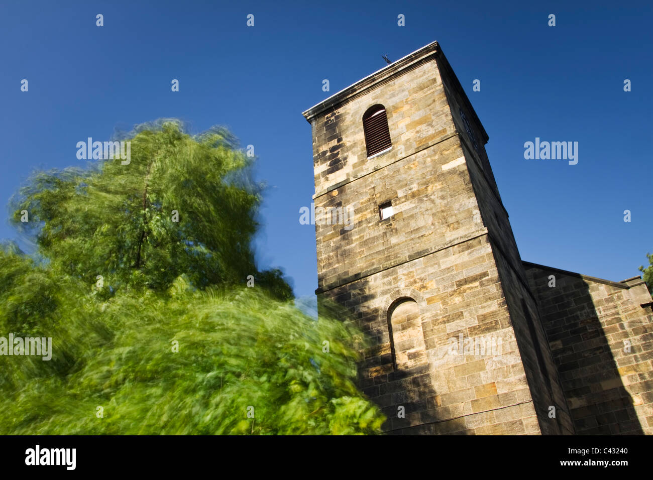 St. Cuthbert's Church in Haydon Bridge, consecrated in 1796, Northumberland, England Stock Photo