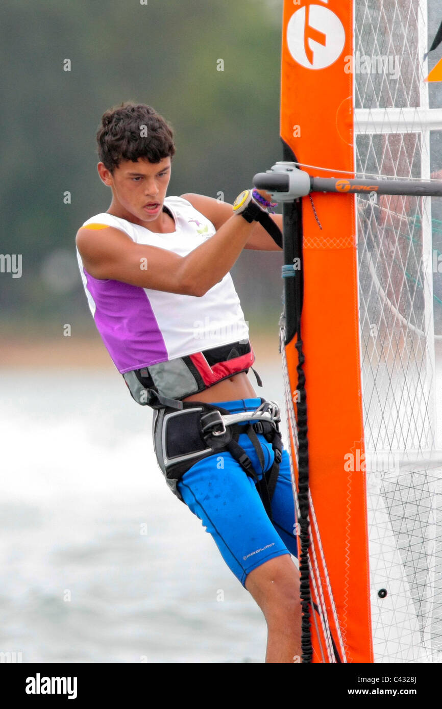 Kiran Badloe of Netherlands competing in Race 16 of the 2010 Stock Photo: 36947026 - Alamy