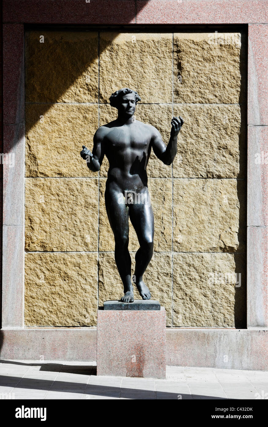 nude statue, Stockholm, Sweden Stock Photo - Alamy