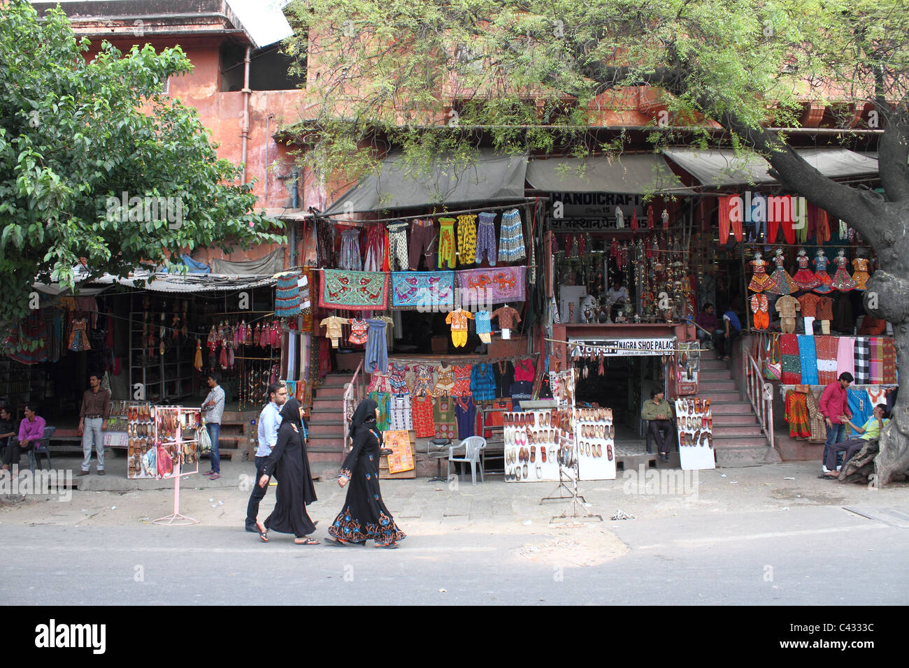 art and craft shops jaipur india Stock Photo Alamy