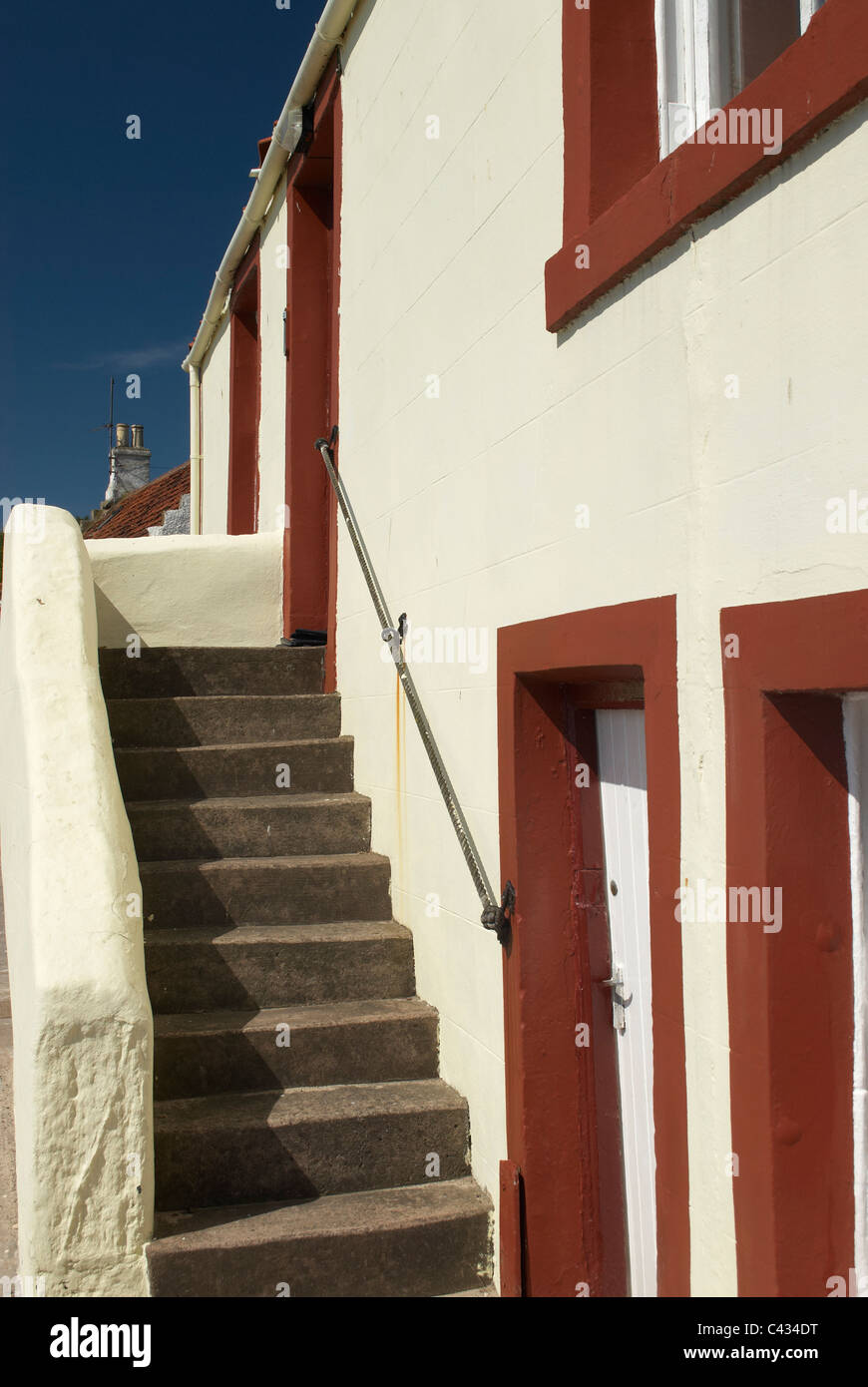Traditional House Pittenweem Stock Photo Alamy
