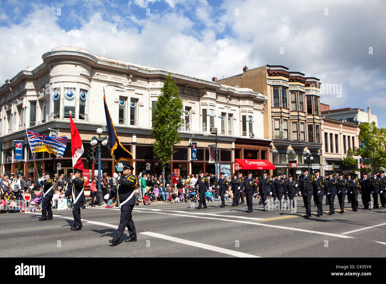 Victoria Day parade in Victoria, BC, May 2011 Stock Photo Alamy
