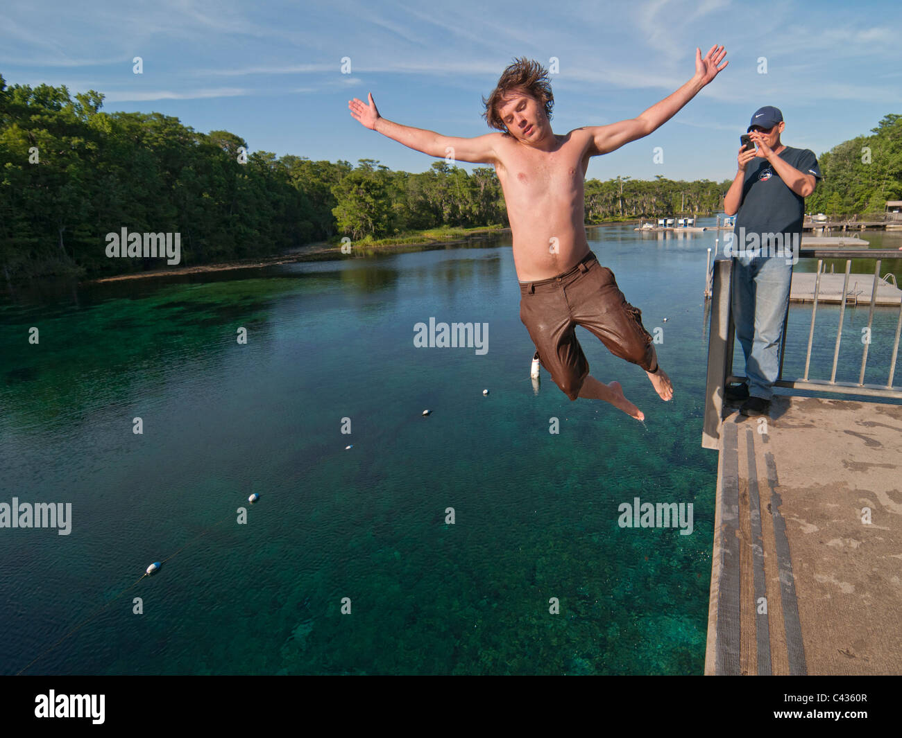 wakulla springs men There are many activities available at wakulla springs state park one of the favorites, of course, is the swimming area with its 2 story tower and two sunbathing platforms amid the clear, cool spring waters. wakulla springs men There are many activities available at wakulla springs state park one of the favorites, of course, is the swimming area with its 2 story tower and two sunbathing platforms amid the clear, cool spring waters.