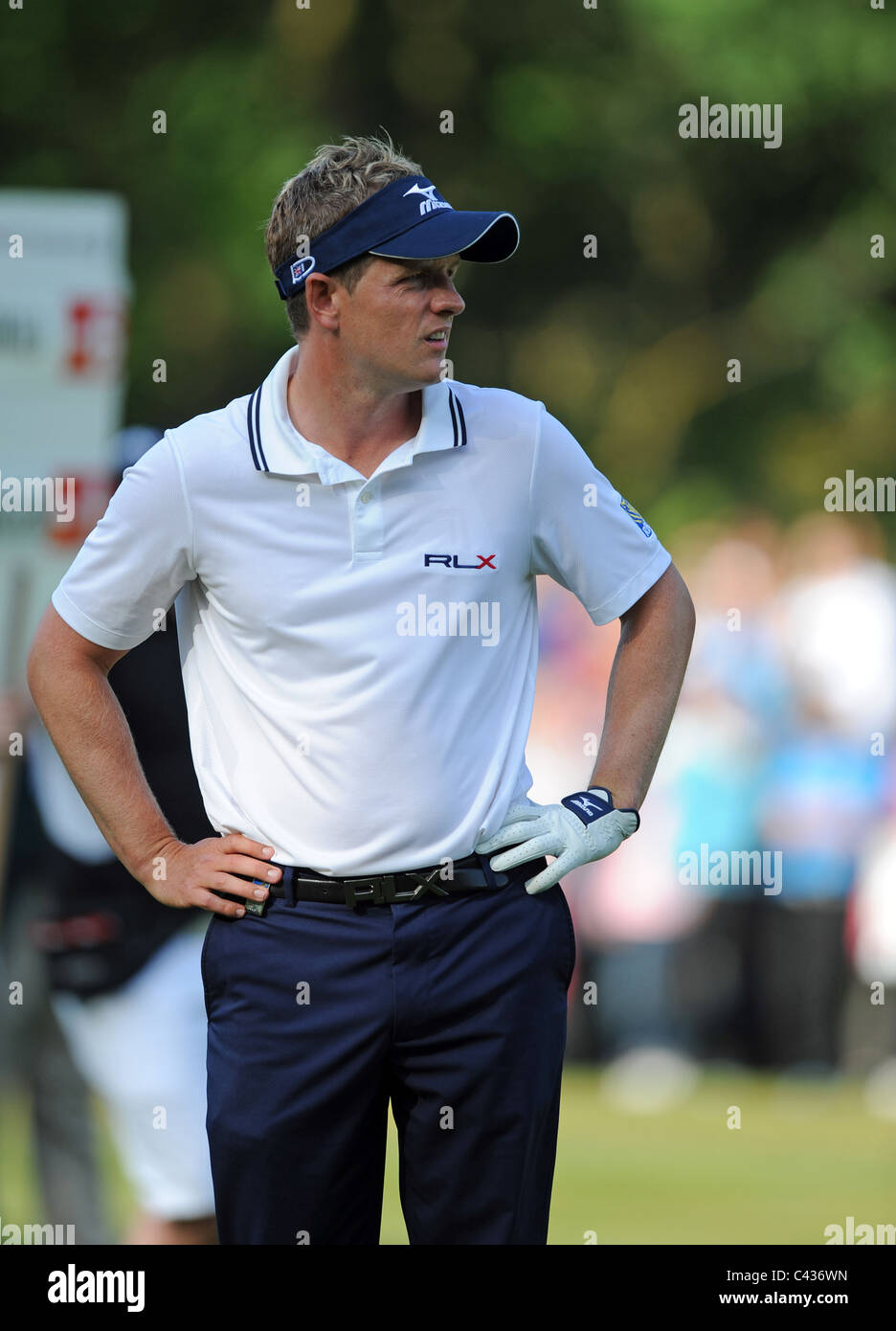 Professional Golfer Luke Donald Stock Photo - Alamy