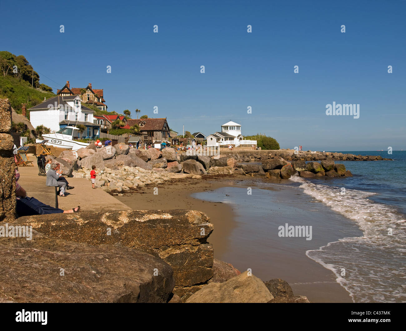Steephill Cove Ventnor Isle of Wight England UK Stock Photo