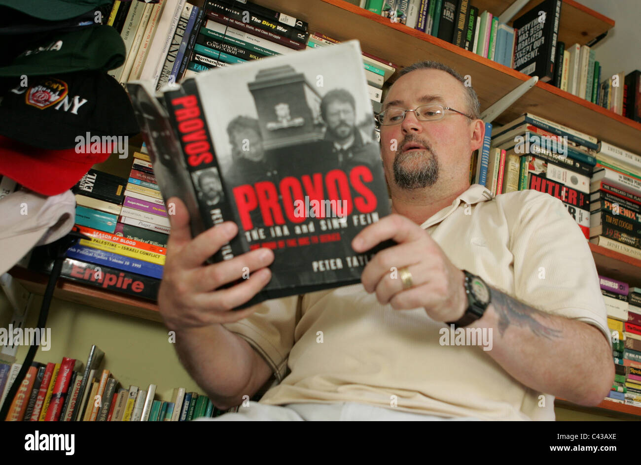 Anthony McIntyre is a former Provisional IRA volunteer, writer and historian. He grew up in the nationalist Lower Ormeau Road Stock Photo