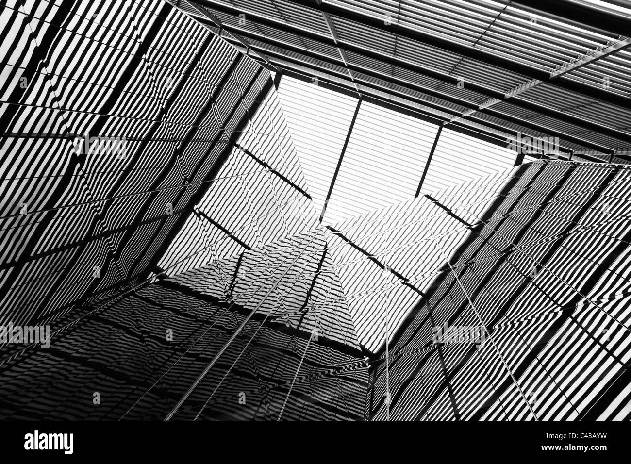 Abstract Glass office buildings Stock Photo
