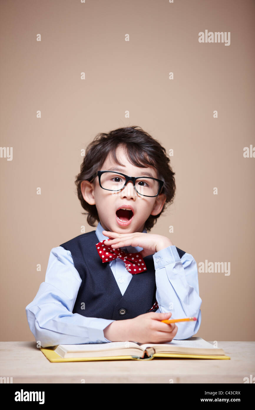 boy is studying Stock Photo - Alamy