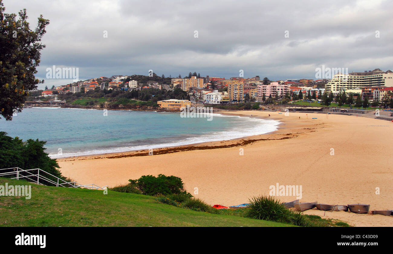 Coogee Beach in Sydney's Eastern suburbs, Australia Stock Photo