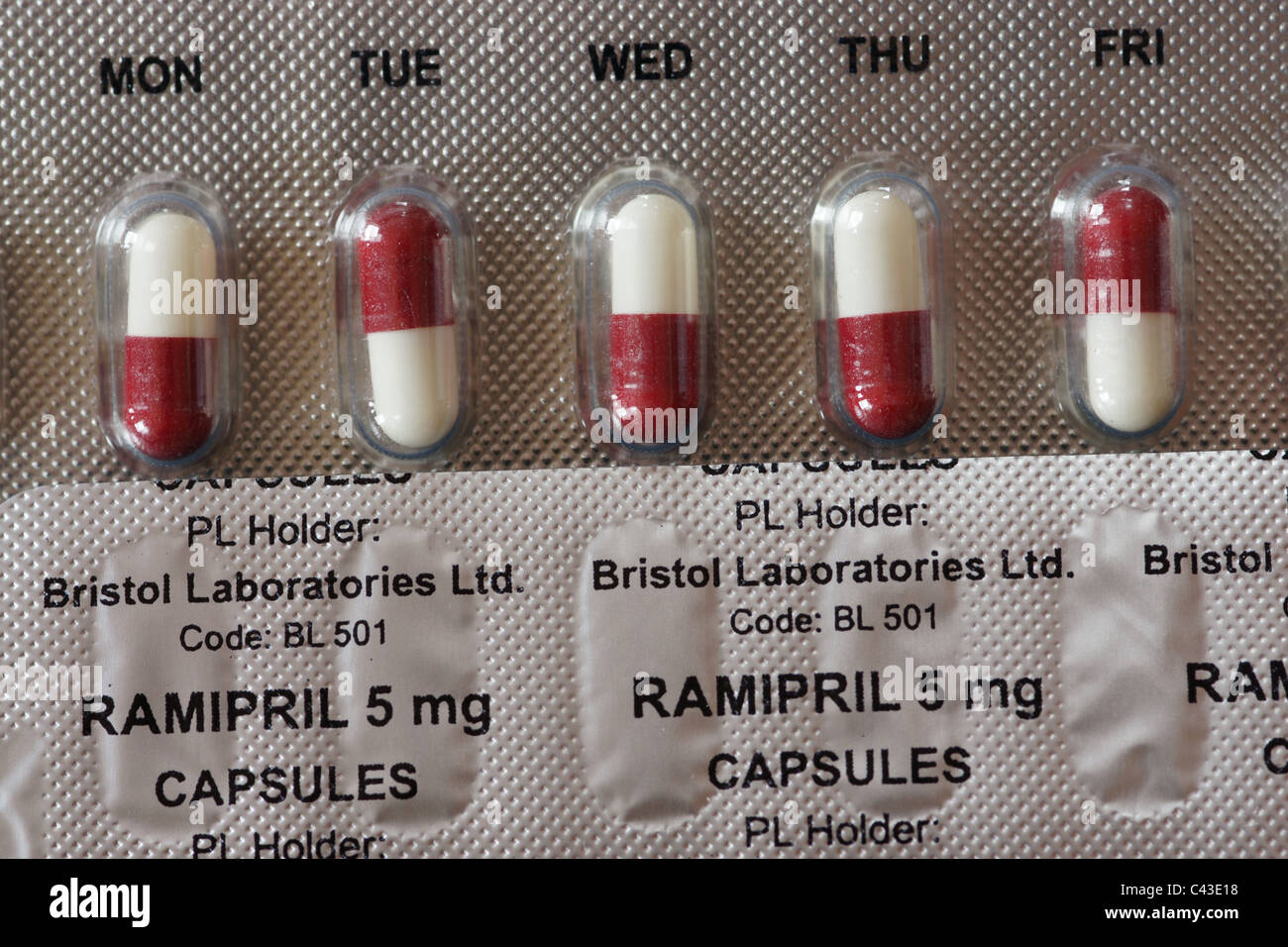 Ramipril tablets stock photo alamy