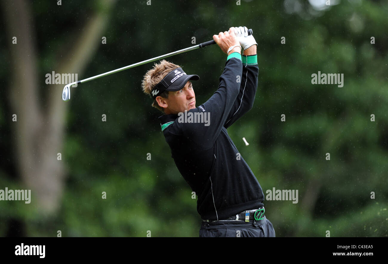 Professional Golfer Ian Poulter Stock Photo