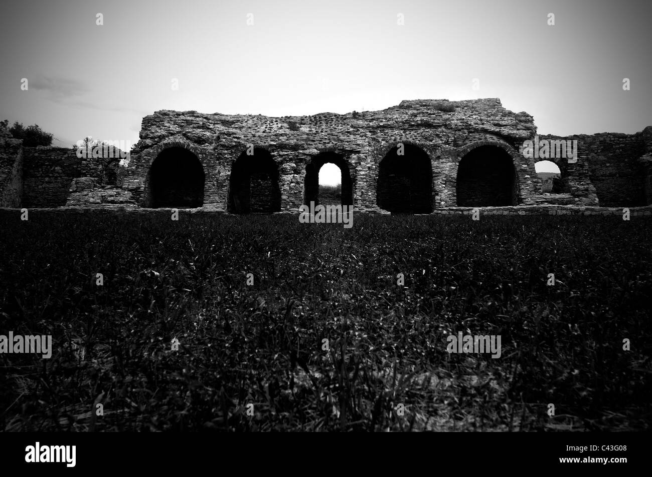Remains roman Black and White Stock Photos & Images - Alamy