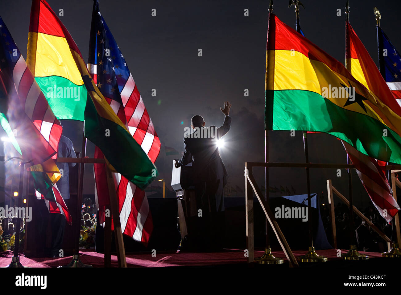 Flags of ghana hi-res stock photography and images - Alamy