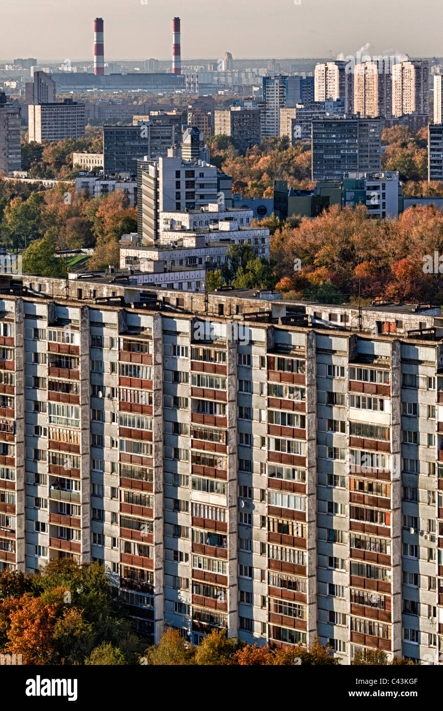 Eastern european apartment building hires stock photography and images