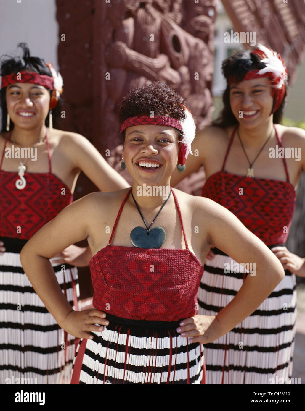 Costume, Girls, Holiday, Landmark, Maori, Model, New zealand, North