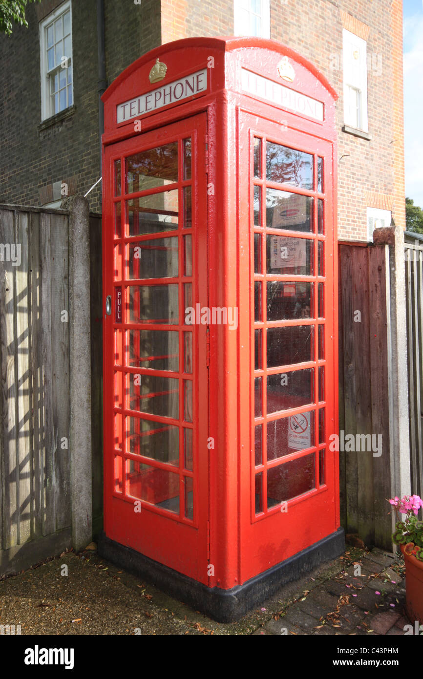 K2 Telephone Kiosk, Shere, Surrey Stock Photo