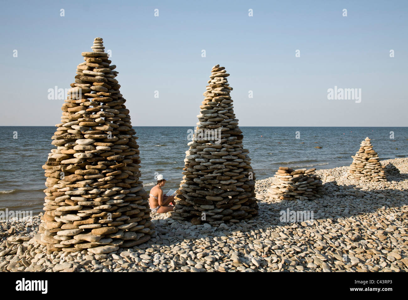 Bathers baltic sea beach hi-res stock photography and images - Alamy