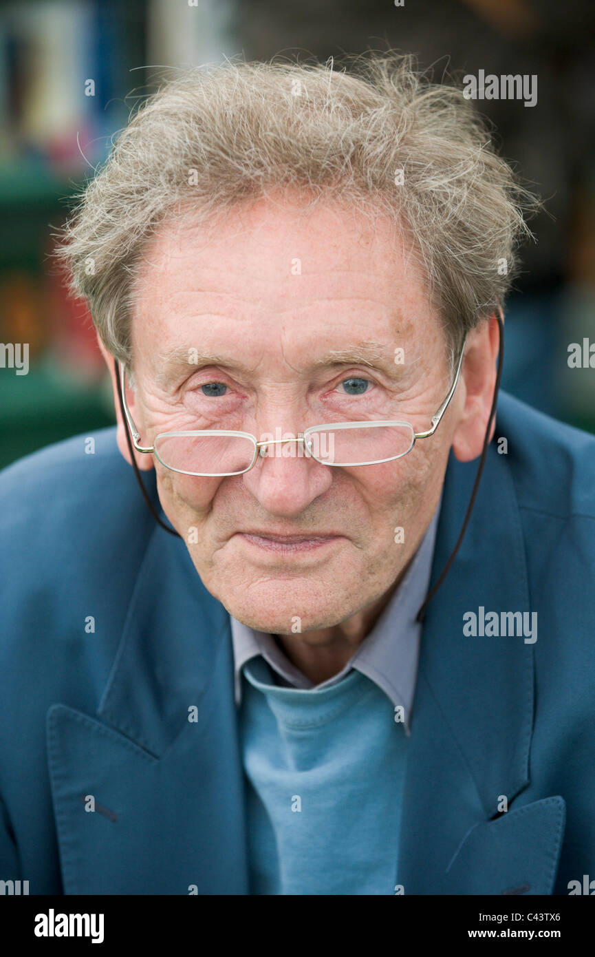 Michael Holroyd biographer pictured at Hay Festival 2011 Stock Photo