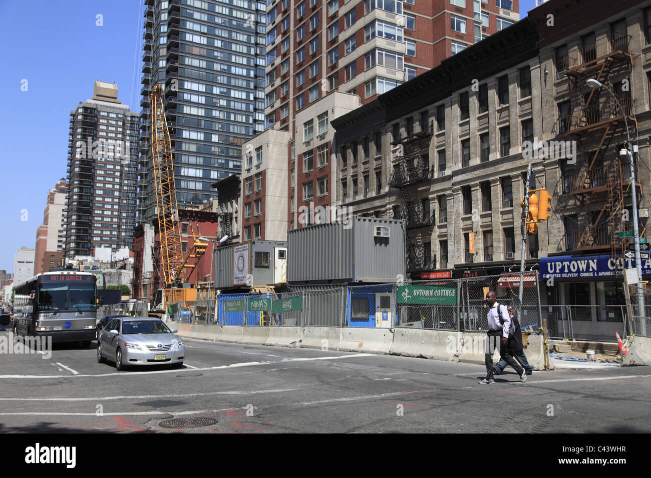 Construction second avenue subway hi-res stock photography and images ...