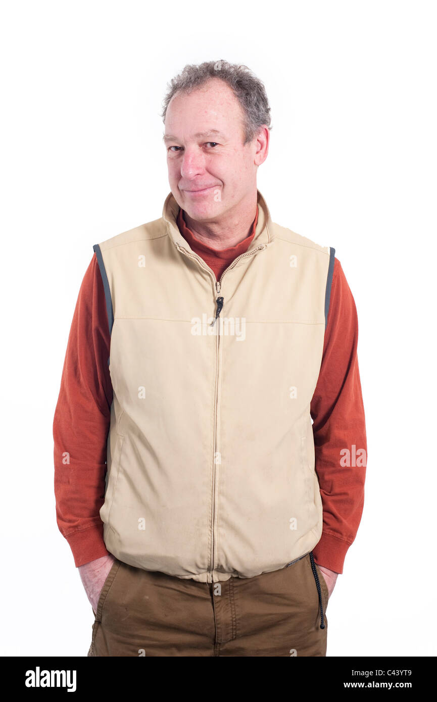Man white vest hires stock photography and images Alamy