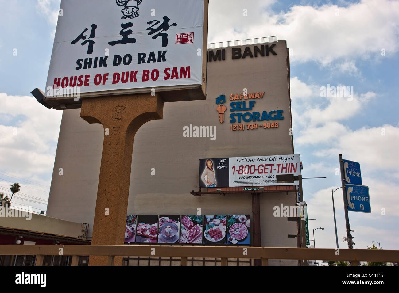 Koreatown Korean Los Angeles, California Stock Photo Alamy