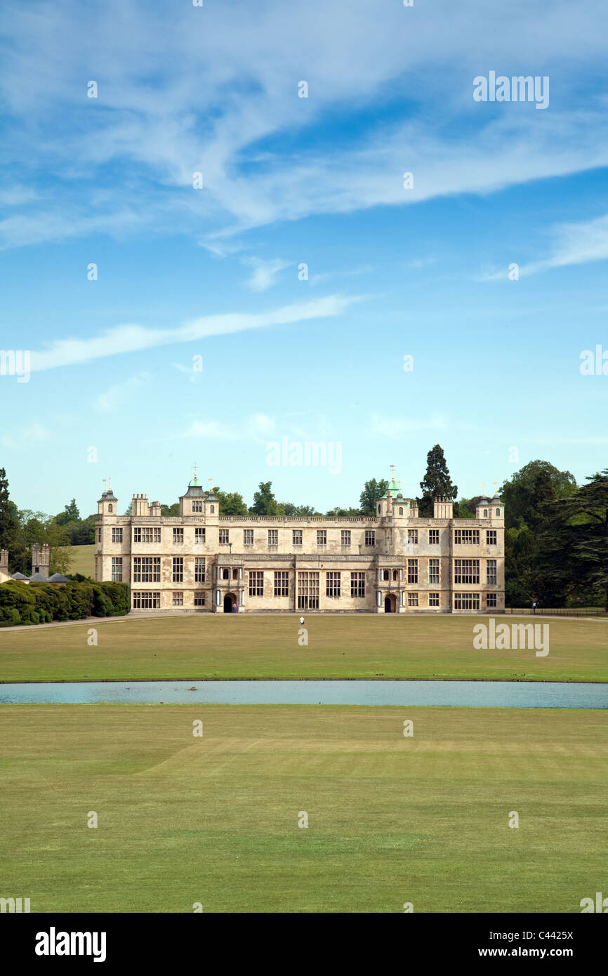 Audley End stately home, Saffron Walden, Cambridgeshire, UK Stock Photo