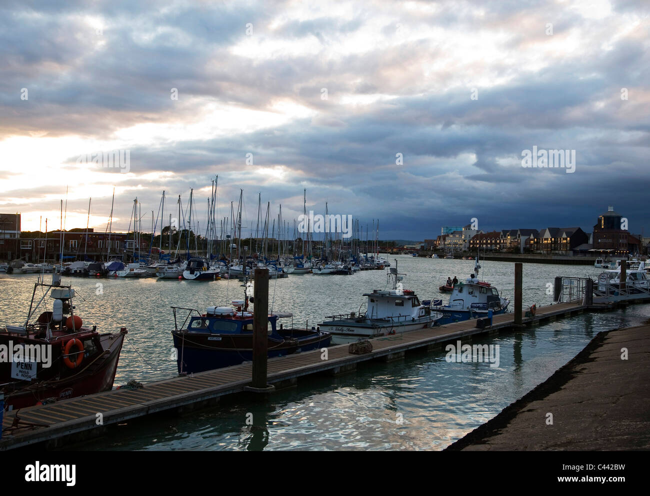 Littlehampton Marina, West Sussex Stock Photo Alamy