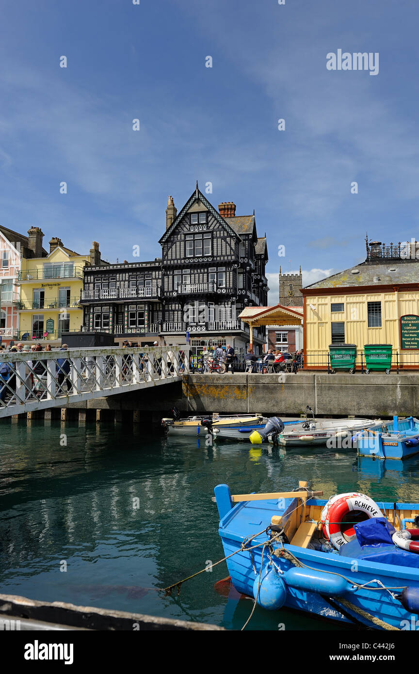 station restaurant dartmouth devon england uk Stock Photo