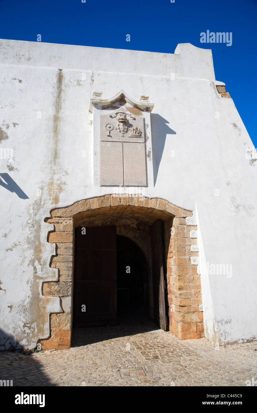 Fortaleza de Sagres, Sagres, Algarve, Portugal Stock Photo