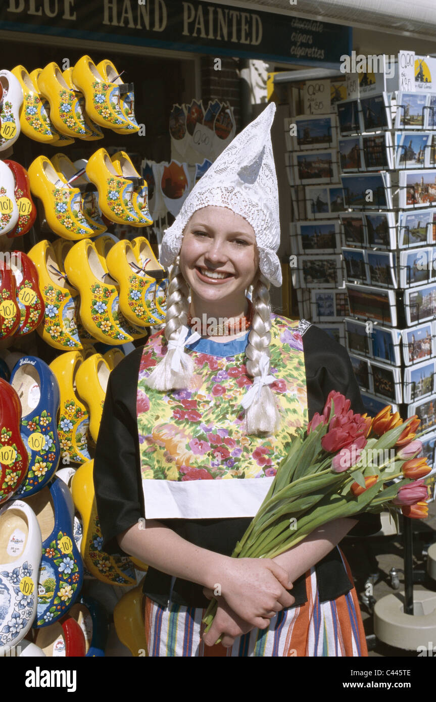 Amsterdam, Clogs, Costume, Dutch, Girl, Holding, Holiday, Holland ...