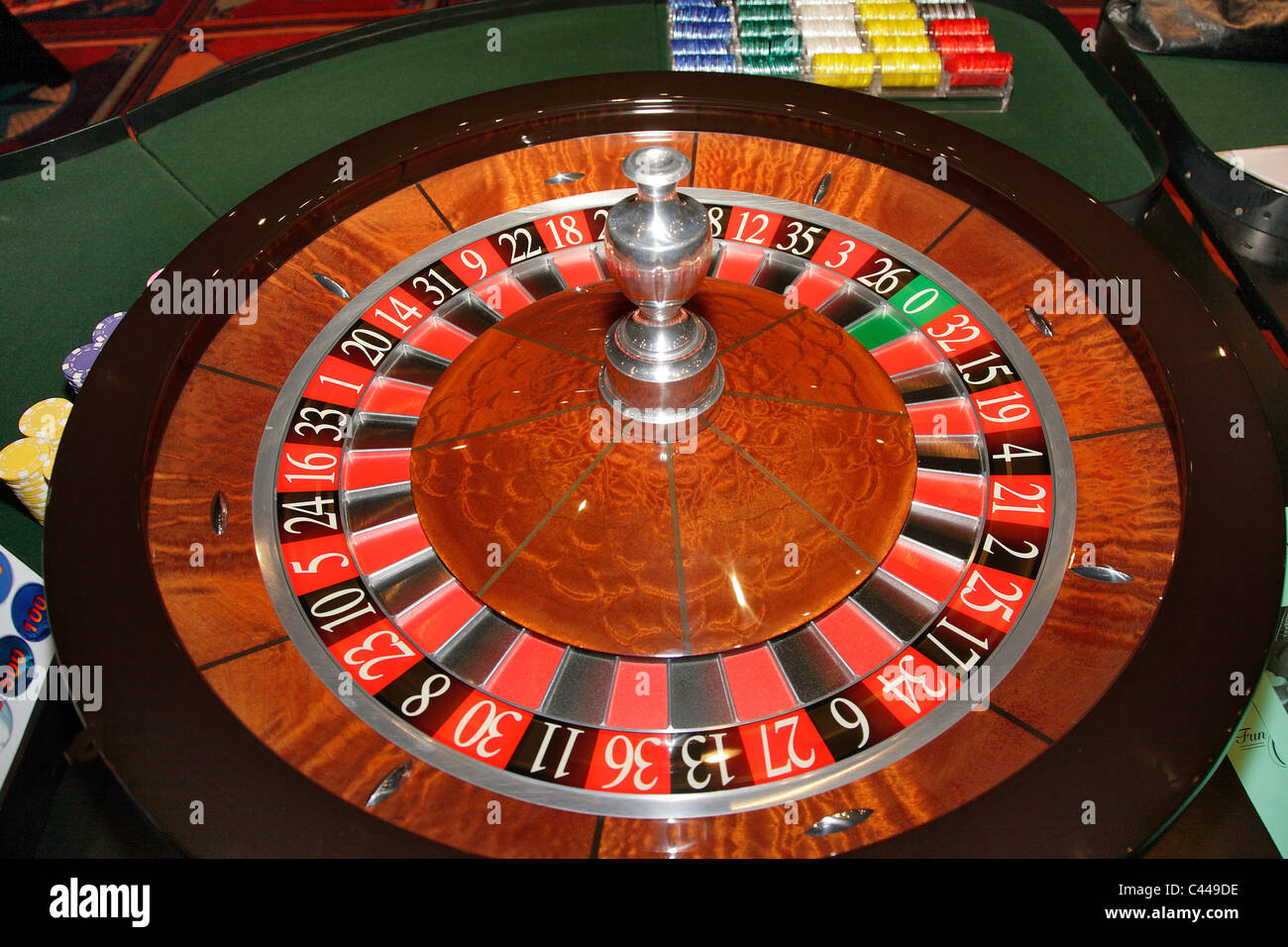 Details on a Roulette table Stock Photo - Alamy