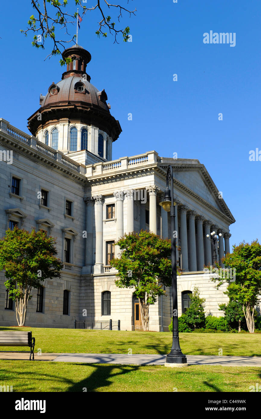 Columbia South Carolina Buildings Statues and Landmarks on the State