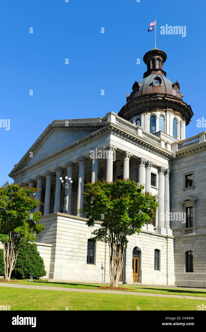 Columbia South Carolina Buildings Statues and Landmarks on the State