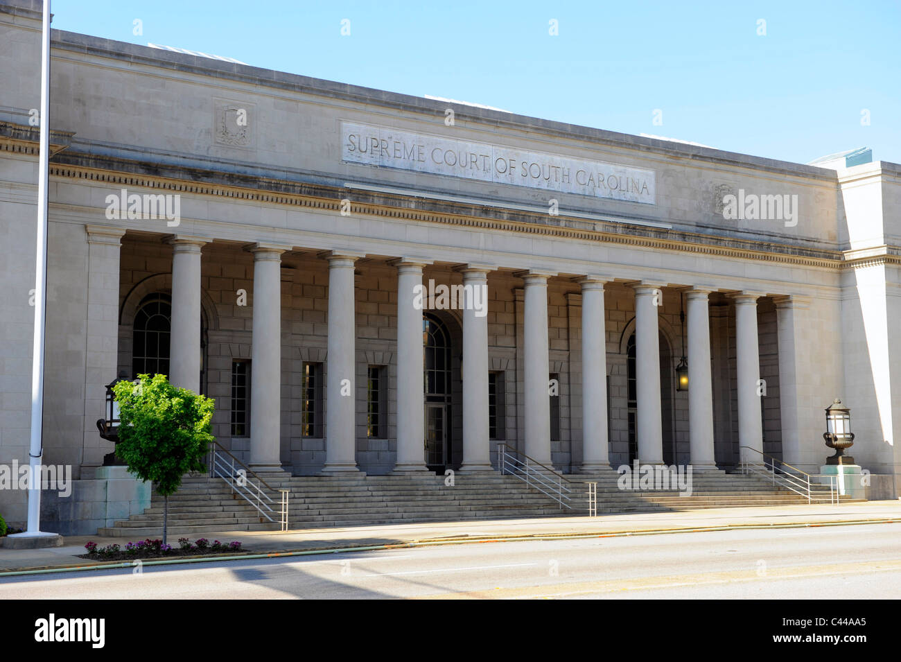 Supreme Court at Columbia South Carolina Buildings Statues and