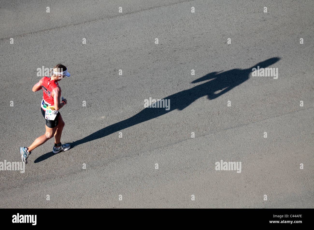 Female Competitor in the Iron Man Triathlon Competition, Summerstrand