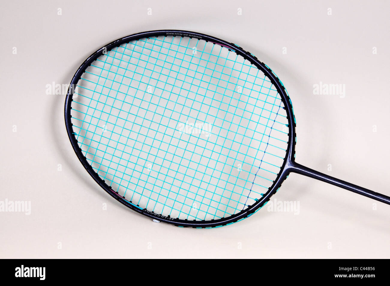 Badminton racquet, Calypso, Costa del Sol, Malaga Province, Andalucia, Spain, Western Europe. Stock Photo