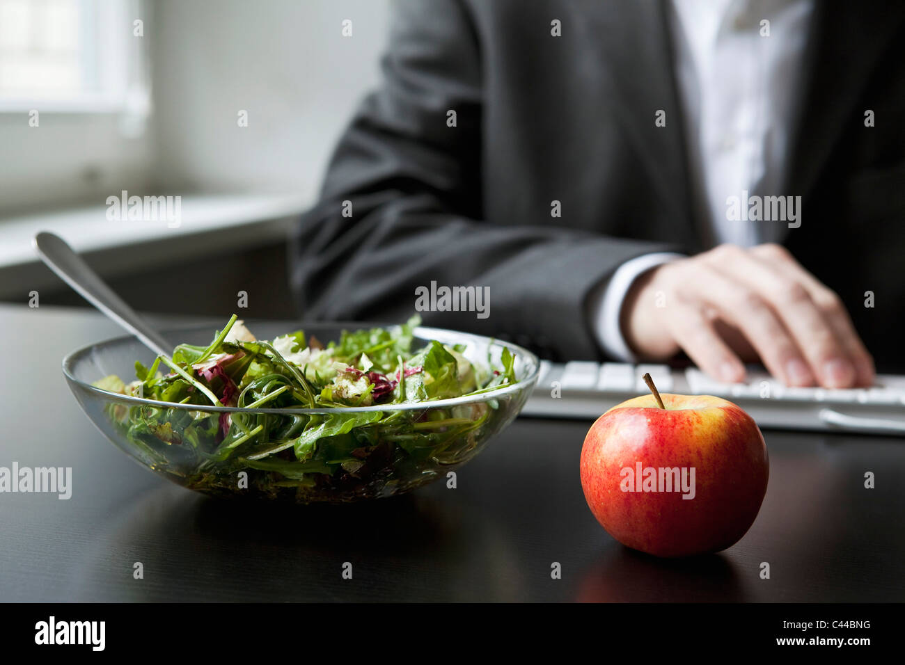 Healthy work lunch Stock Photo