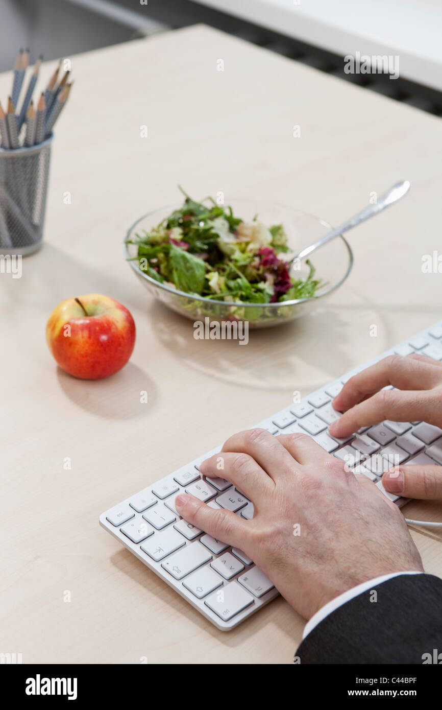 Healthy work lunch Stock Photo - Alamy