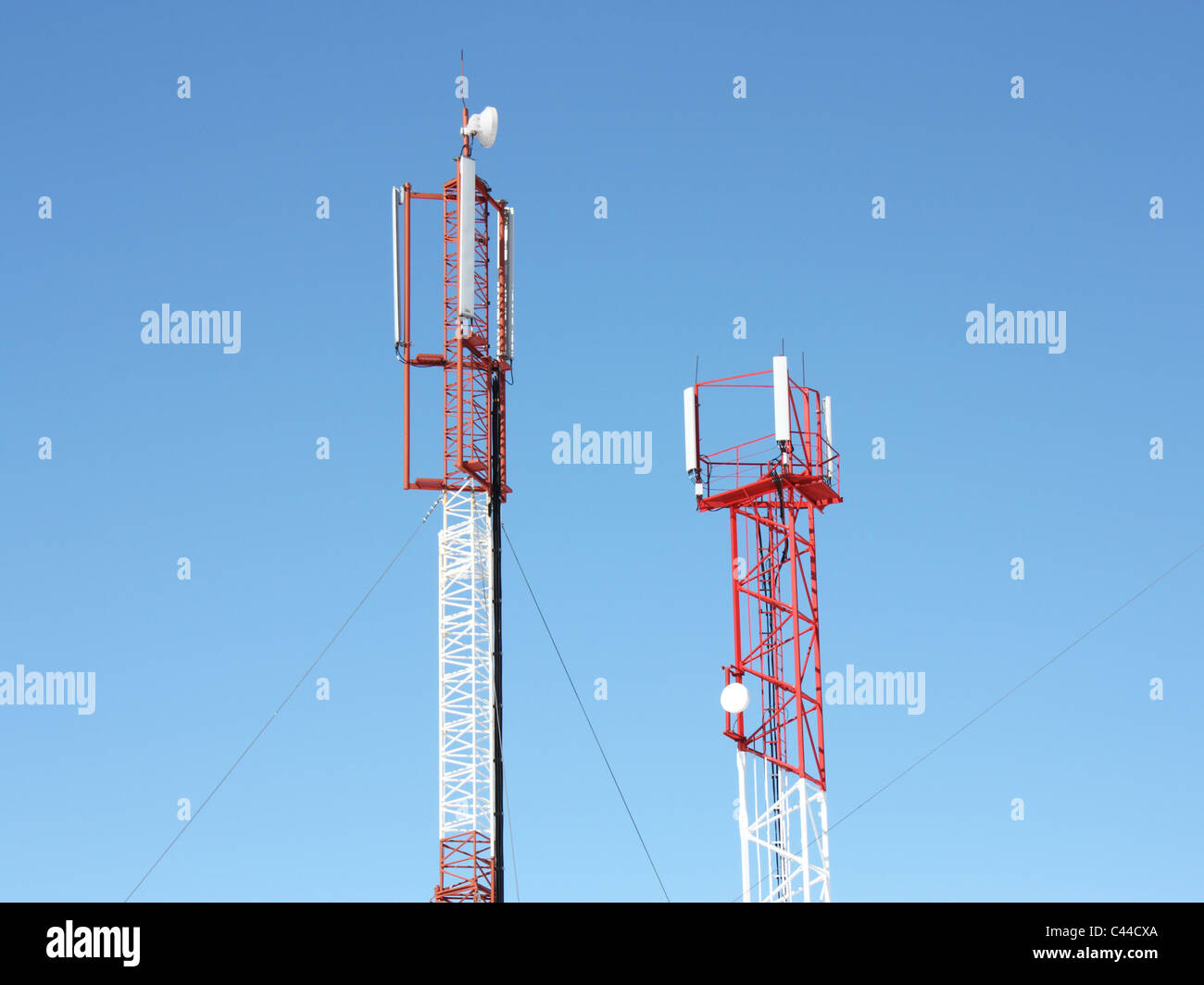 commerce television antenna signal Stock Photo
