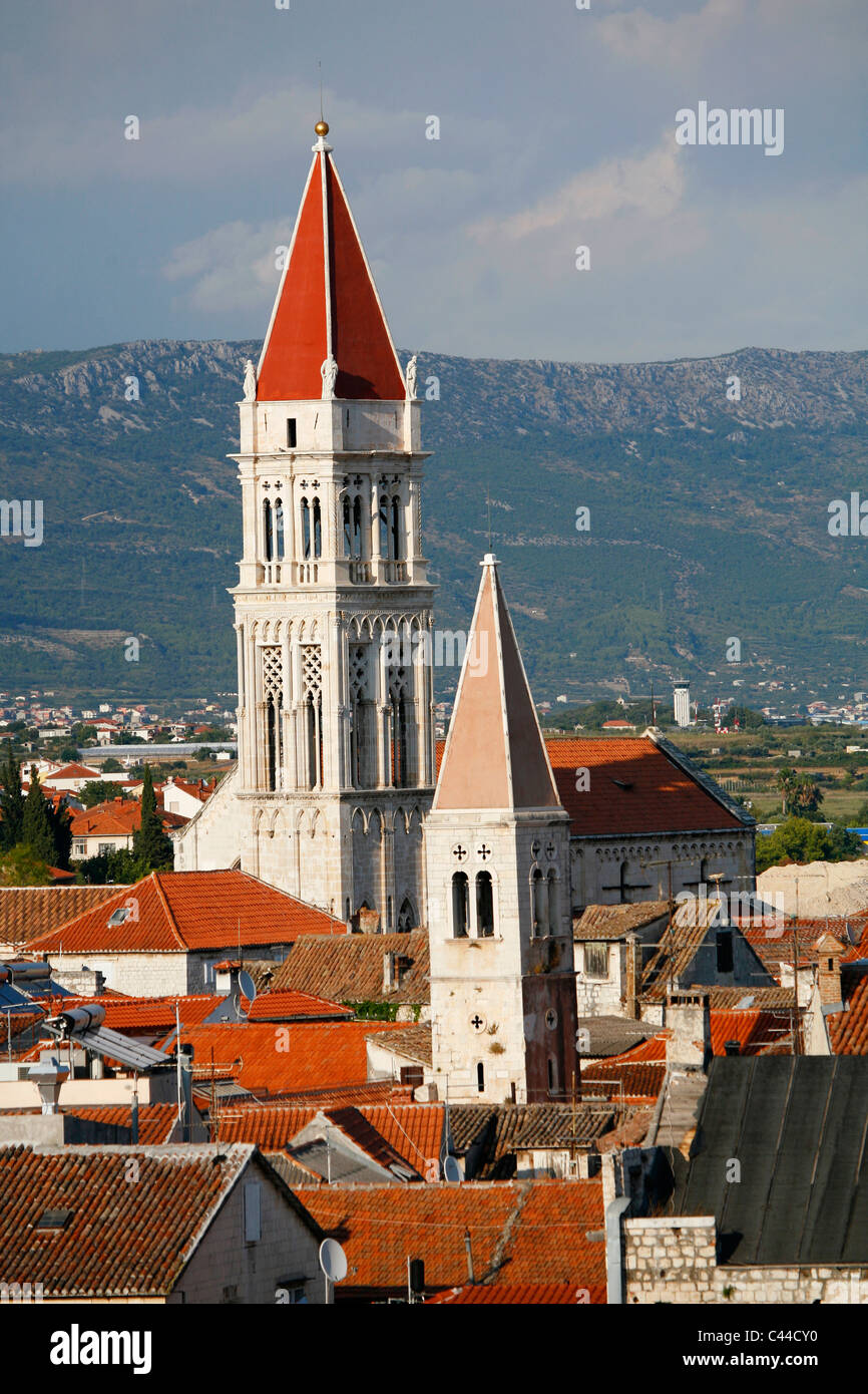 Trogir Cathedral of st. Lawrence, Croatia Stock Photo