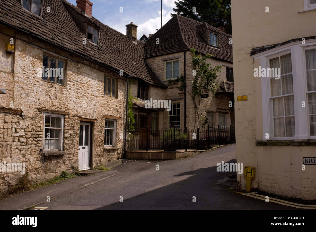 View of Nailsworth, Gloucestershire, UK Stock Photo Alamy