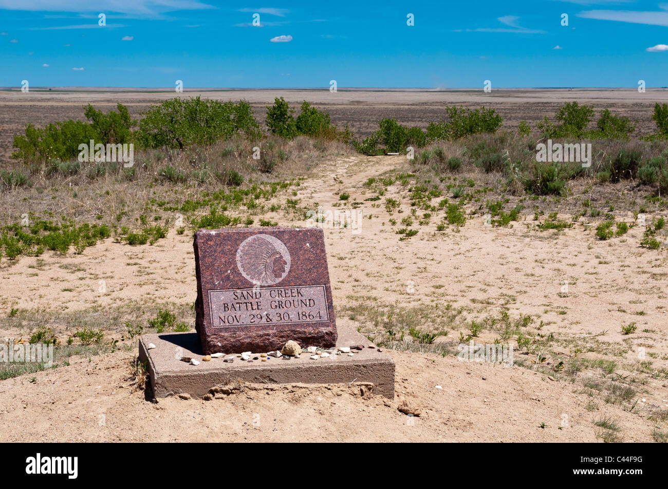 Monument, Sand Creek Massacre National Historic Site, Eads, Colorado