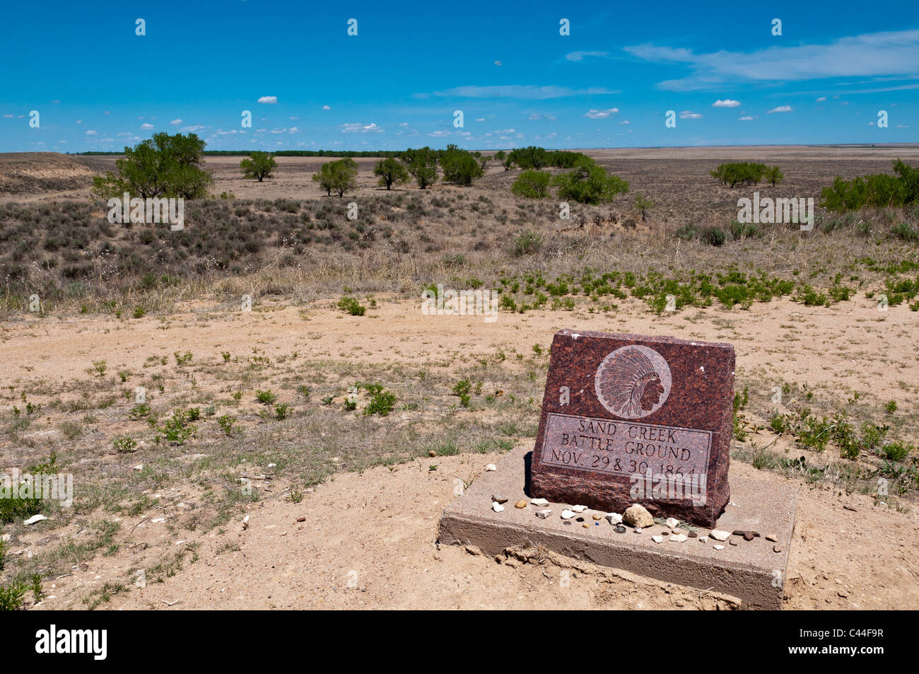 Monument, Sand Creek Massacre National Historic Site, Eads, Colorado