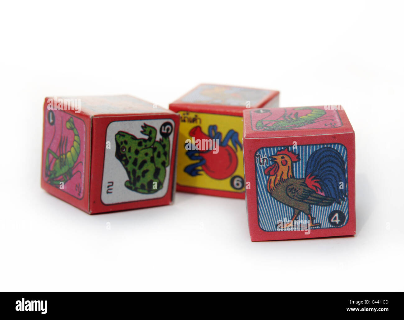 Thai dice toy Stock Photo Alamy