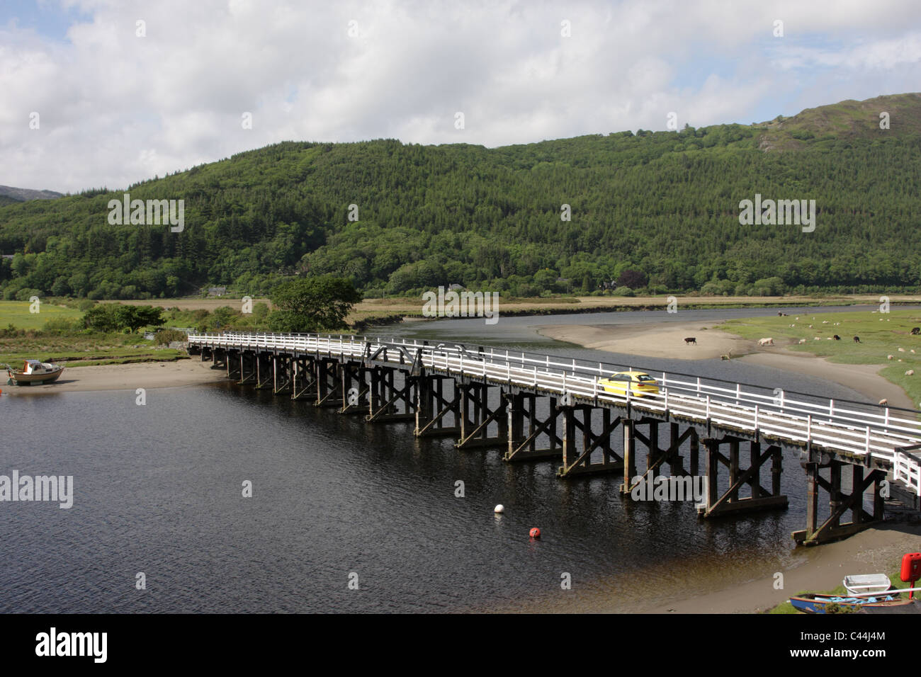 Wooden toll bridge hires stock photography and images Alamy