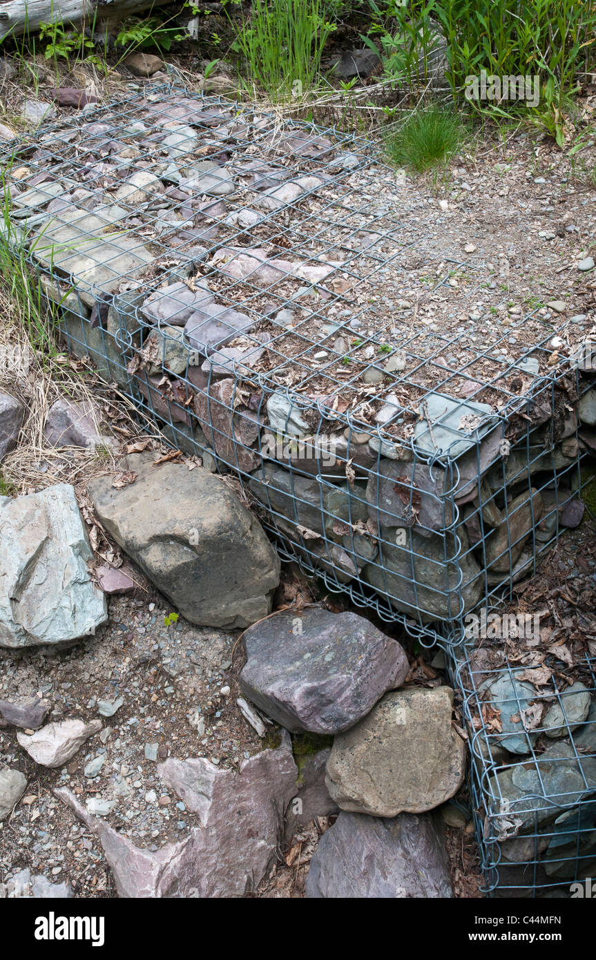 Erosion control gabion hires stock photography and images Alamy